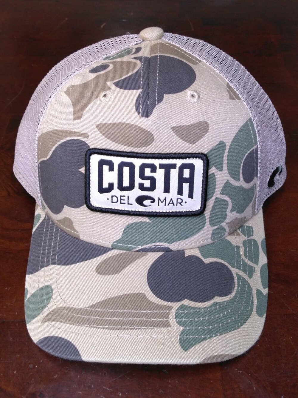 COSTA Del Mar Trucker Hat DUCK CAMO Print NEW with TAG Limited Edition Color NWT